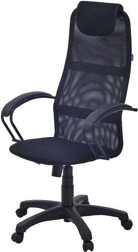 Офисный стул Mio Tesoro Эрнесто (черный/черный)