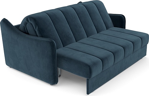 Диван Мебель-АРС аккордеон Давос НПБ 155x200 см M2-114-11 (темно-синий Luna 034)