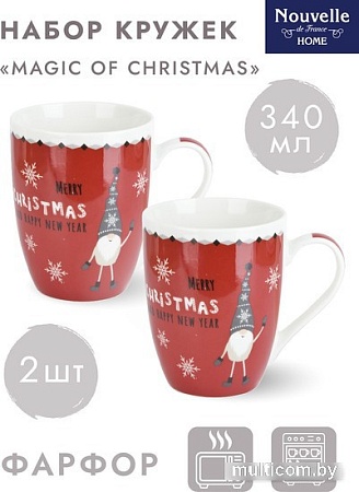 Набор кружек Nouvelle Magic Of Christmas 1620131-1-Н2
