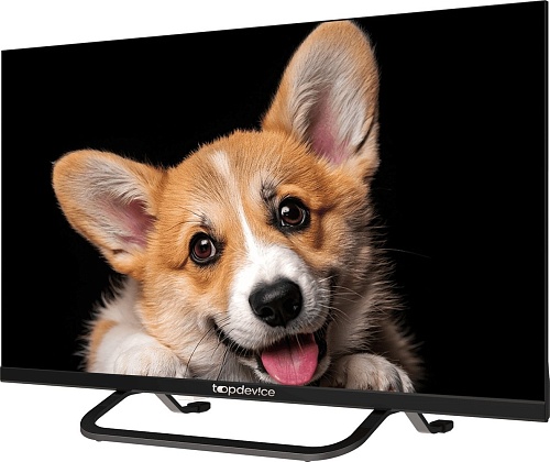 Телевизор Topdevice 24&quot; SMART TV YаOS 03 (черный)