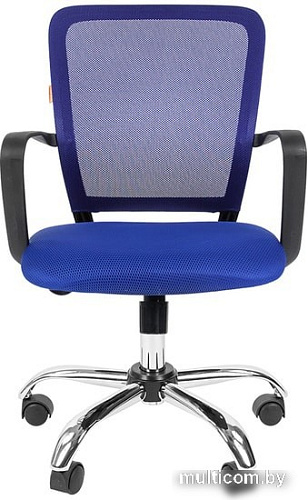 Кресло CHAIRMAN 698 Chrome (синий)