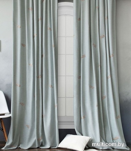Комплект штор Pasionaria Мика 290x230 (2 шт, голубой)