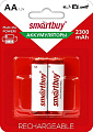 Аккумуляторы SmartBuy AA 2300mAh 2 шт. SBBR-2A02BL2300