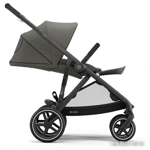 Универсальная коляска Cybex Gazelle S TPE с корзиной и дождевиком (soho grey)