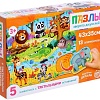 Развивающая игра Puzzle Time Зверята джунглей 4674428 (13 эл)