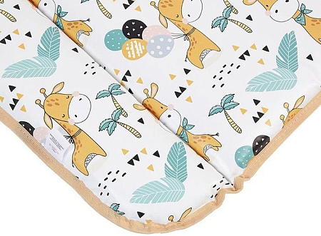 Пеленальный матрас Polini Kids Жирафик на комод 77x72 0002729