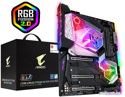 Материнская плата Gigabyte Z390 Aorus Xtreme WaterForce 5G