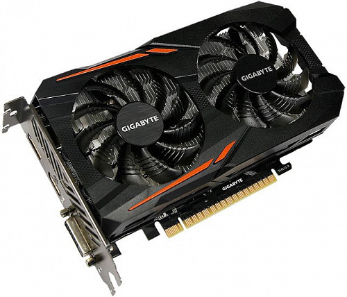 Видеокарта Gigabyte GeForce GTX 1050 OC 2GB GDDR5 [GV-N1050OC-2GD]