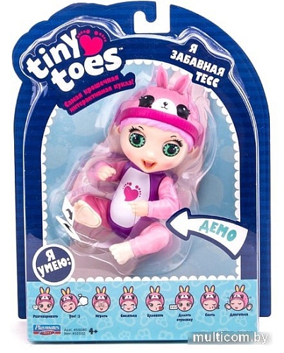 Интерактивная игрушка Tiny Toes Зайка Тесс 56082