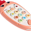 Музыкальная игрушка Zabiaka Крошка-Моркошка 5148882 (розовый)