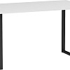 Стол Soma Bliss 120x70 (белый/черный)