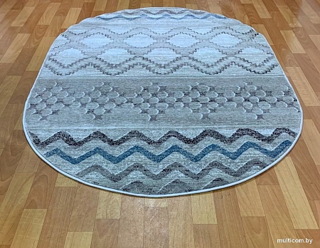 Ковер для жилой комнаты Moldabela Delta Овал 8221 2 43255 (1.2x1.7)