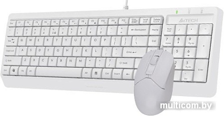 Клавиатура + мышь A4Tech Fstyler F1512 (белый)
