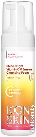 Icon Skin Пенка для умывания Shine Bright с витамином С 175 мл