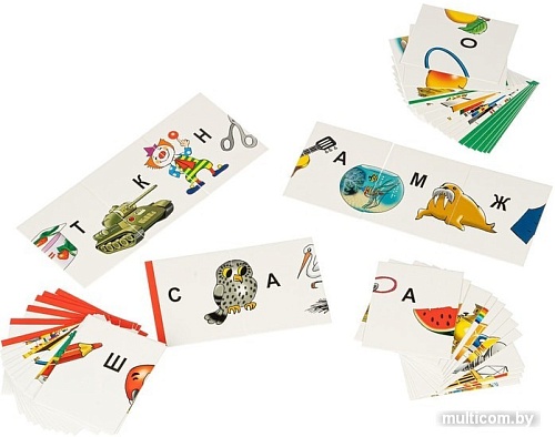 Развивающая игра Bondibon Цепочки и пары слов ВВ4875