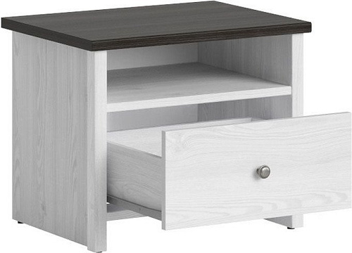 Тумба Black Red White Порто KOM1S/50 (джанни/сосна ларико)