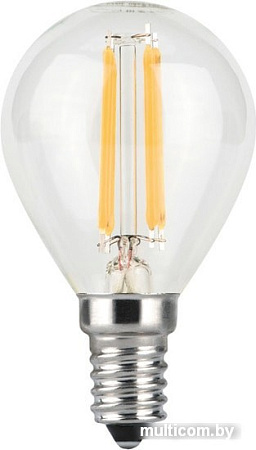 Светодиодная лампа Gauss LED Filament Globe E14 7 Вт 2700 К 105801107