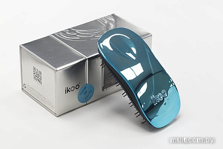 Щетка для волос Ikoo Home Metallic Pacific Black