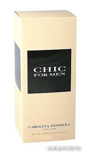 Carolina Herrera CHIC For Men EdT (100 мл)