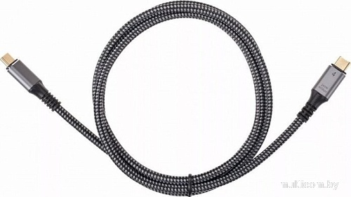 Кабель VCOM CU541M-1.2M USB4 - USB4 (1.2 м, черный)