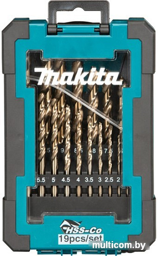 Набор сверл Makita D-67561 (19шт)