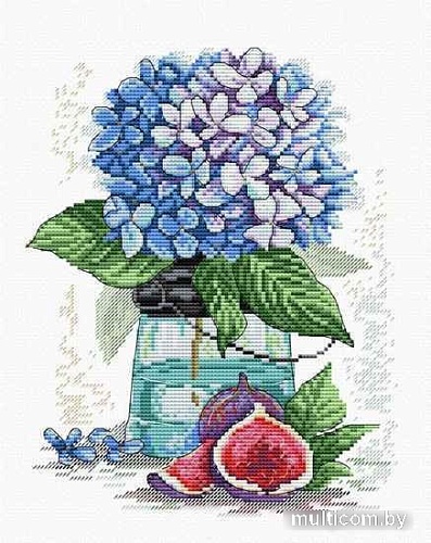 Набор для вышивания Жар-Птица Сказочная гортензия