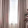 Комплект штор Decoretto Канвас базовый КСБ-K128 3x2.5 м (серый, 2 шт)