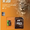Карта памяти AGI TF138 microSDHC AGI064GU1TF138 64GB (с адаптером)