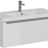Lemark Тумба под умывальник Buno Mini 100 LM05BM100T (белый глянец)