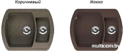 Кухонная мойка Florentina Нире-630К (антрацит)