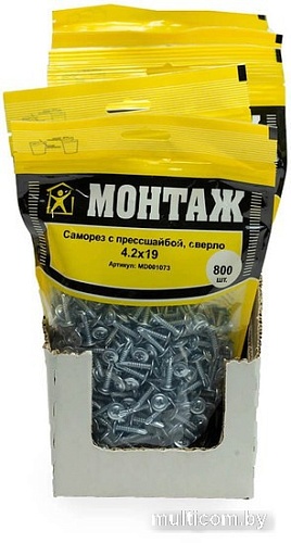 Саморез Монтаж MD001073 (800 шт)