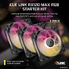 Вентилятор для корпуса Corsair iCUE LINK RX120 MAX RGB Triple Pack CO-9051034-WW