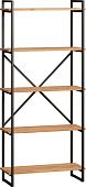 Стеллаж LoftyHome Мальборк 80 1251824 (дуб)
