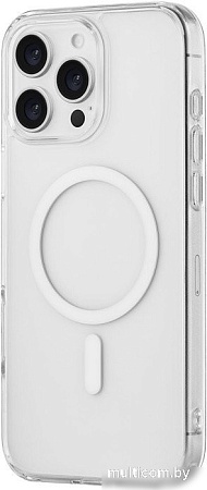 Чехол для телефона uBear Real Mag Case для Apple iPhone 16 Pro Max (прозрачный)