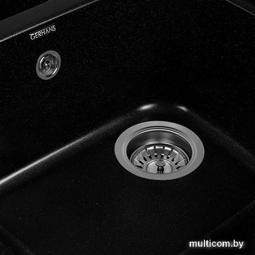 Кухонная мойка Gerhans E02 (оникс)