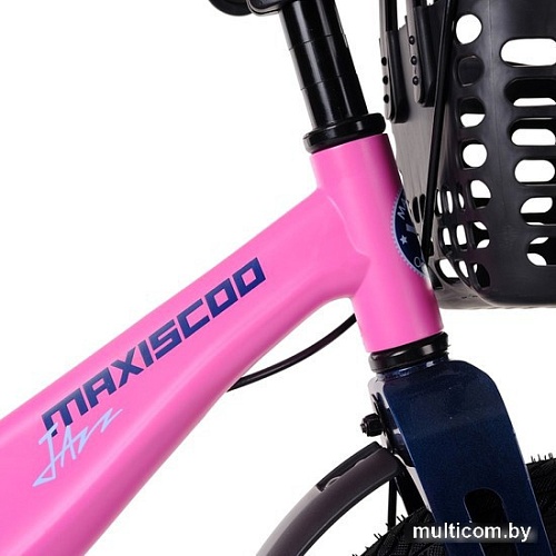 Детский велосипед Maxiscoo Jazz Pro 14 2024 (розовый матовый)