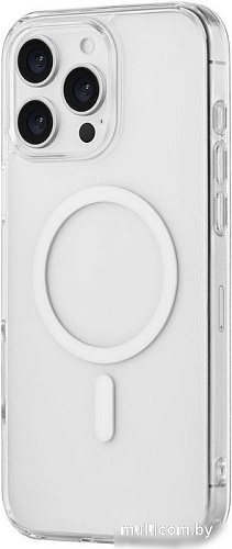 Чехол для телефона uBear Real Mag Case для Apple iPhone 16 Pro Max (прозрачный)