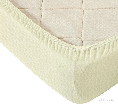 Постельное белье Блакiт На резинке 200x180x25 11-0510 2994/0 (бежевый)