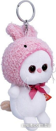 Игрушка-брелок BUDI BASA Collection Ли-Ли Зайка ABB-080 (кошечка в костюме зайки)