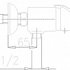 Смеситель Armatura Piryt 446-040-00