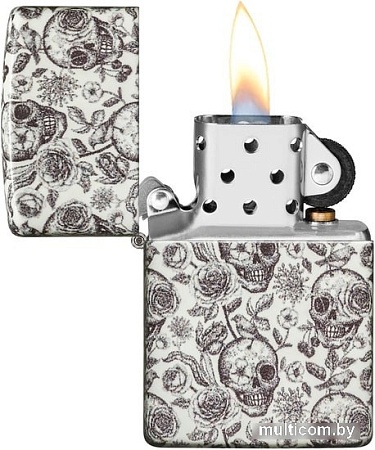 Зажигалка Zippo Skeleton Design 49458-000003