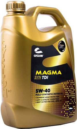 Моторное масло Cyclon Magma Syn TDI 5W-40 4л