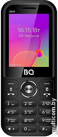 Кнопочный телефон BQ-Mobile BQ-2457 Jazz (черный)