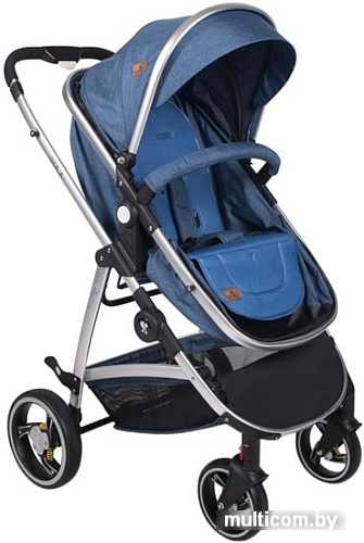 Универсальная коляска Lorelli Sola (2 в 1, синий)