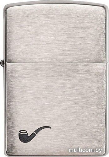 Зажигалка Zippo Pipe Brushed Chrome 200PL-000063