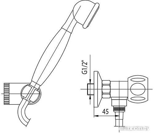 Смеситель Valvex KRYSTAL 2446540