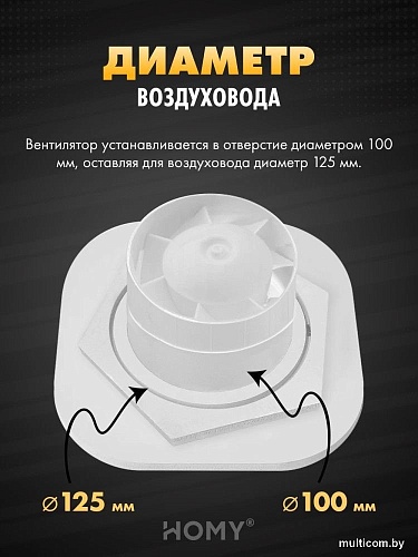 Вентиляционная решетка HOMY AIR гексагон AH100BRT 17x15 (черная)