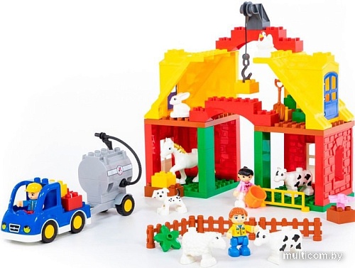 Конструктор Полесье 77561 Весёлая ферма