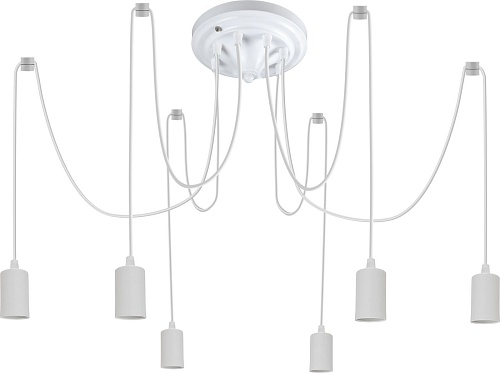 Люстра средней высоты Lumix 2061/6 (белый)