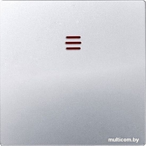 Клавиша для выключателя Simon 82011-33 (алюминий матовый)